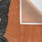 Black Cat 9 Wall Tapestry Gallery Image 3