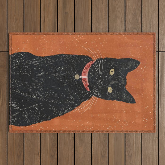 Black Cat 9 Outdoor Rug Gallery Image 1
