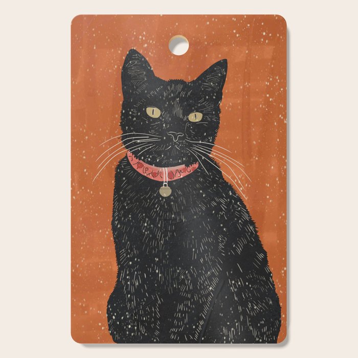 Black Cat 9 Cutting Board Gallery Image 1
