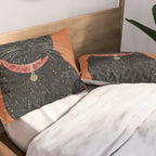 Black Cat 9 Pillow Sham Gallery Image 2
