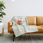 Men | Bauhaus IV: Off-White Edition Throw Blanket Gallery Image 1
