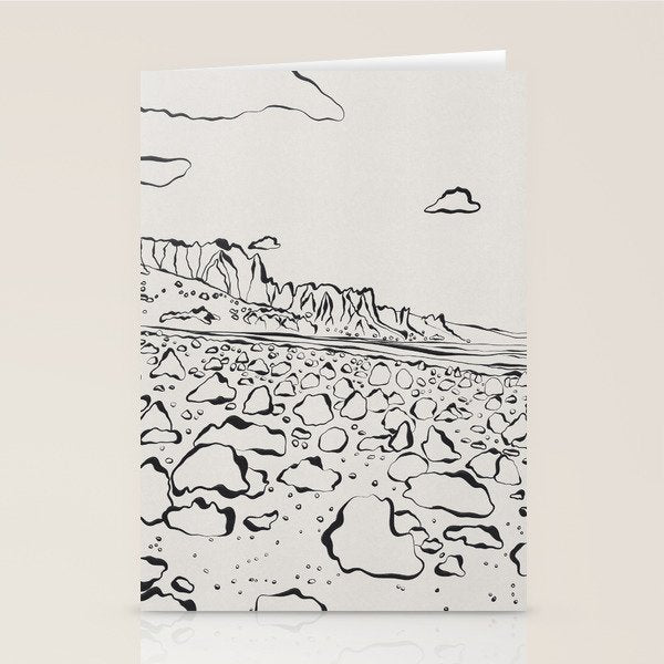 Rocky Desert Stationery Card Gallery Image 1