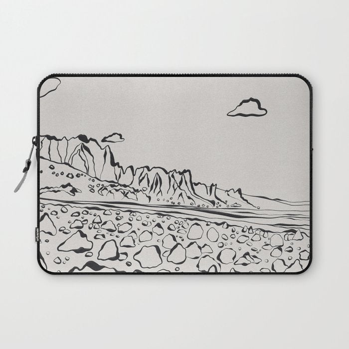 Rocky Desert Laptop Sleeve Gallery Image 1