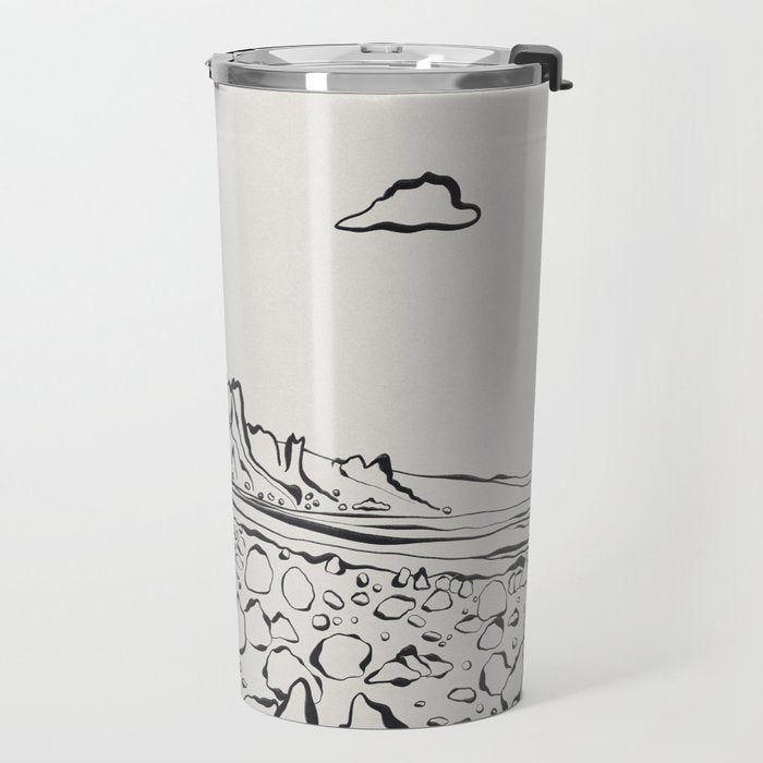 Rocky Desert Travel Mug Gallery Image 2