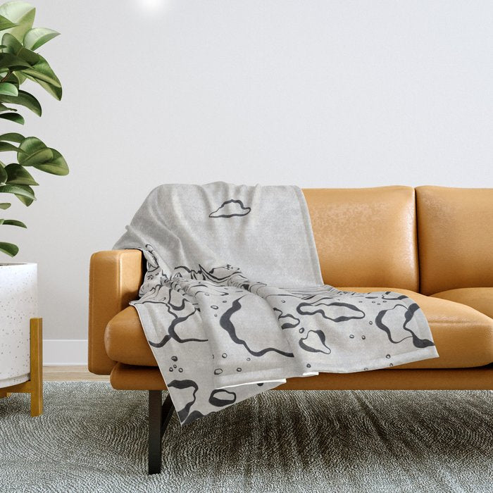 Rocky Desert Throw Blanket Gallery Image 1