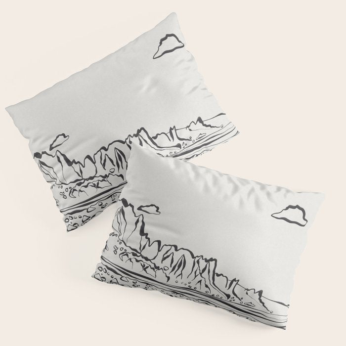 Rocky Desert Pillow Sham Gallery Image 3
