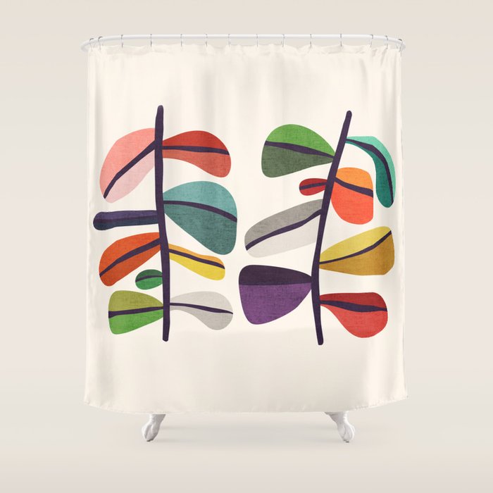 Plant specimens Shower Curtain Gallery Image 1