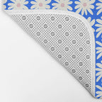 Daisies in Blue Bath Mat Gallery Image 2