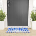 Daisies in Blue Welcome Mat Gallery Image 3