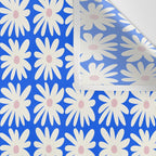 Daisies in Blue Wall Tapestry Gallery Image 3