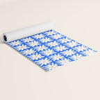 Daisies in Blue Yoga Mat Gallery Image 2