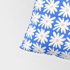 Daisies in Blue Pillow Sham Gallery Image 4