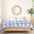 Daisies in Blue Duvet Cover Gallery Image 3