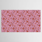 Love Witch Print in Pink Tablecloth Gallery Image 2