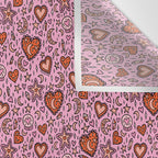 Love Witch Print in Pink Wall Tapestry Gallery Image 3