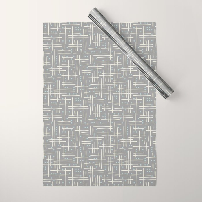 Simple Hand Drawn Pattern #17 Wrapping Paper Gallery Image 1