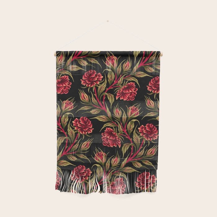 Rose - Red / Green Wall Hanging Gallery Image 1