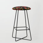 Rose - Red / Green Stool Gallery Image 1