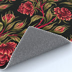 Rose - Red / Green Rug Gallery Image 4