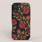 Rose - Red / Green iPhone Case Gallery Image 1