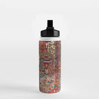 Antique Bakhtiari Oriental Jewel Persian Carpet Water Bottle Gallery Image 2