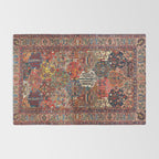 Antique Bakhtiari Oriental Jewel Persian Carpet Rug Gallery Image 2