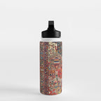 Antique Bakhtiari Oriental Jewel Persian Carpet Water Bottle Gallery Image 3