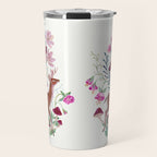 Floral Deer Travel Mug Gallery Image 1