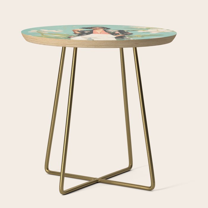 Chic Summer Elegance Side Table Gallery Image 1
