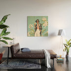 Chic Summer Elegance Wood Wall Art Gallery Image 2