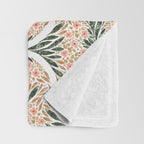 Botanical Breeze Decor Throw Blanket Gallery Image 3