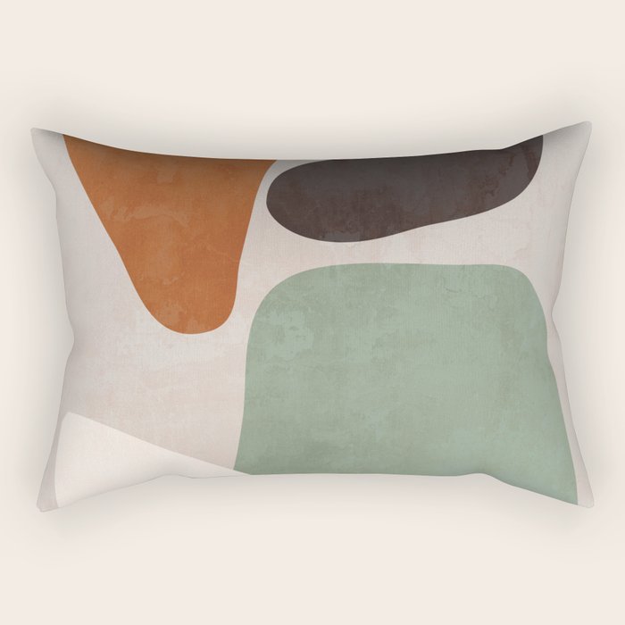 Abstract Shapes 12 Rectangular Pillow Gallery Image 2