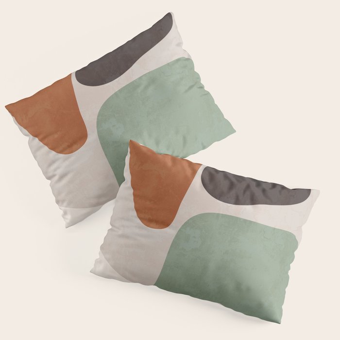 Abstract Shapes 12 Pillow Sham Gallery Image 1