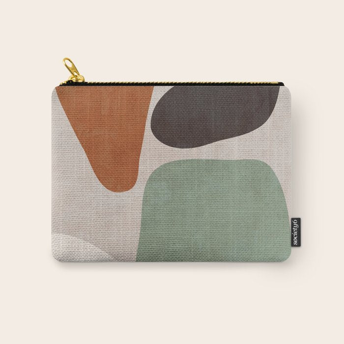 Abstract Shapes 12 Carry All Pouch Gallery Image 1