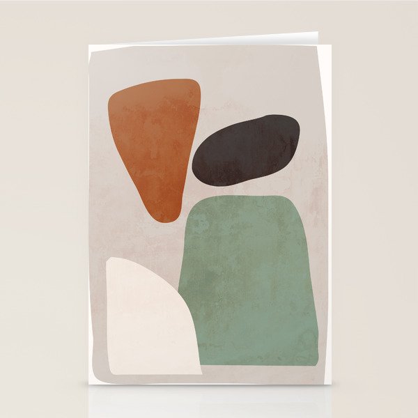Abstract Shapes 12 Stationery Card Gallery Image 2