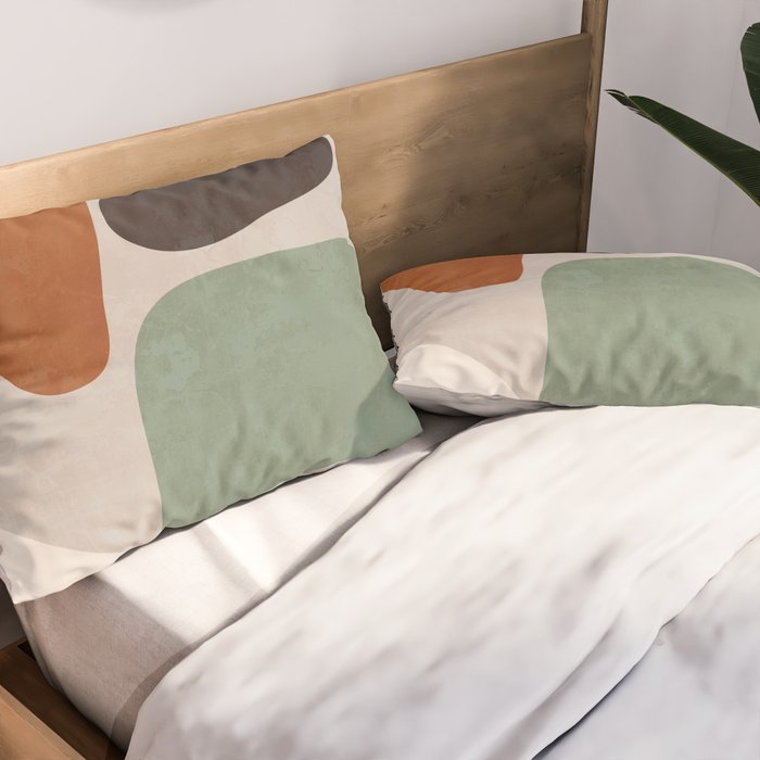 Abstract Shapes 12 Pillow Sham Gallery Image 2