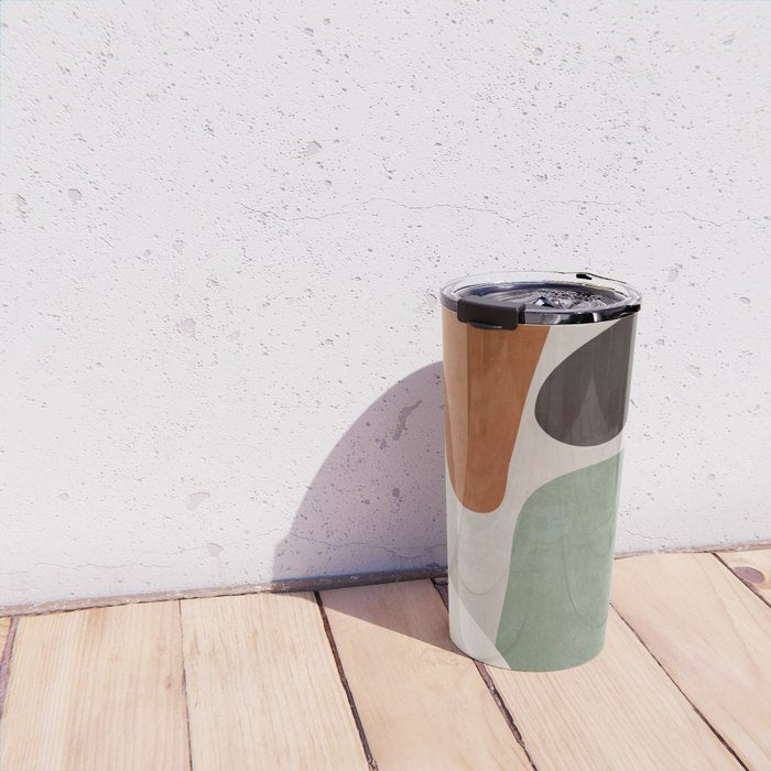 Abstract Shapes 12 Travel Mug Gallery Image 4