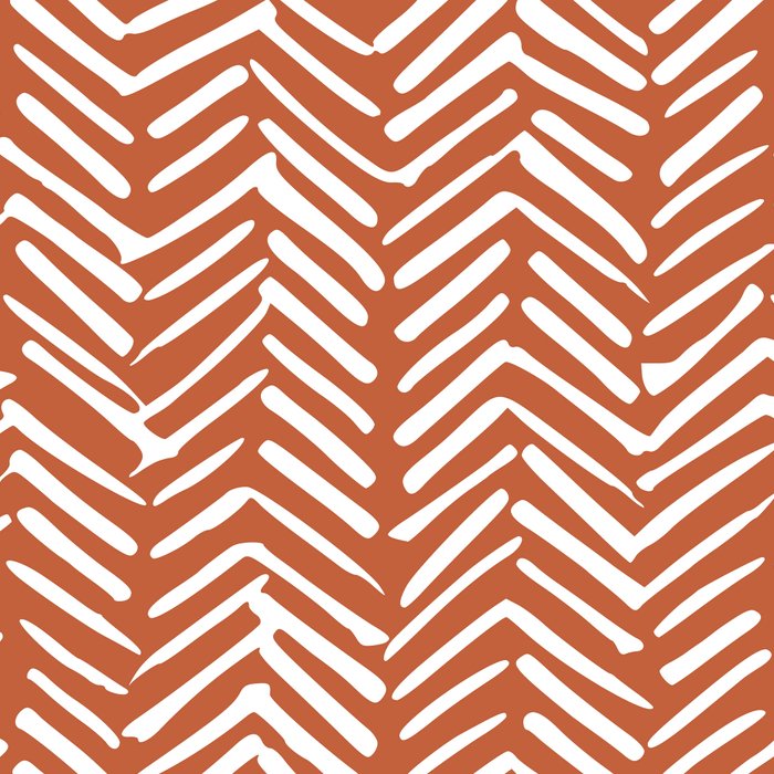 Boho, Abstract, Herringbone, Pattern, Terracotta Coffee Mug Gallery Image 2
