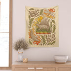Daydream Dimetrodon Wall Tapestry Gallery Image 2