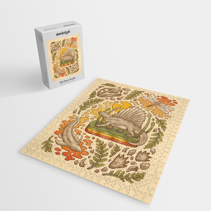 Daydream Dimetrodon Jigsaw Puzzle Gallery Image 2