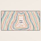 Keep Calm Cat 2 Desk Mat Gallery Image 3