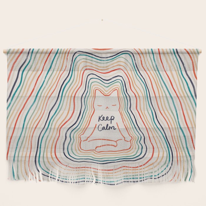 Keep Calm Cat 2 Wall Hanging Gallery Image 1