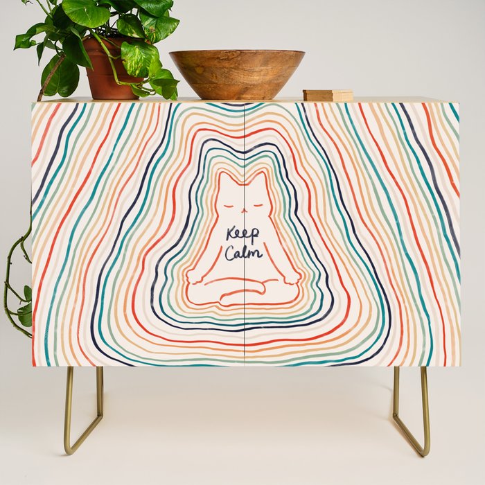 Keep Calm Cat 2 Credenza Gallery Image 1