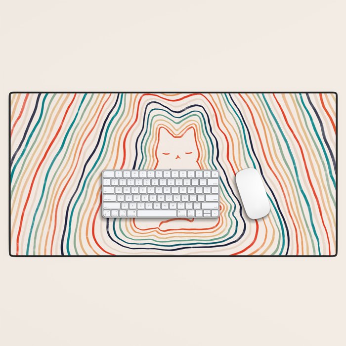 Keep Calm Cat 2 Desk Mat Gallery Image 1