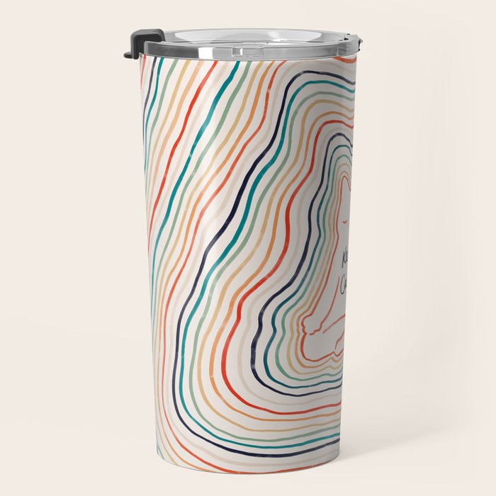 Keep Calm Cat 2 Travel Mug Gallery Image 3