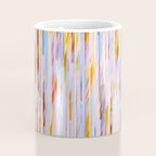 Urban Living | Abstract Geometric Shapes Digital Painting | eclectic Modern Contemporary Boho Chic Coffee Mug Gallery Image 4