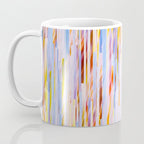 Urban Living | Abstract Geometric Shapes Digital Painting | eclectic Modern Contemporary Boho Chic Coffee Mug Gallery Image 3