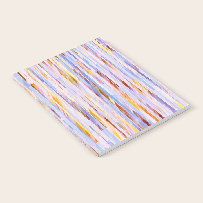 Urban Living | Abstract Geometric Shapes Digital Painting | eclectic Modern Contemporary Boho Chic Notebook Gallery Image 1