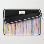 Urban Living | Abstract Geometric Shapes Digital Painting | eclectic Modern Contemporary Boho Chic Laptop Sleeve Gallery Image 2