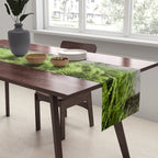 Fern Prairie Nature Forest Photography Table Runner Gallery Image 2